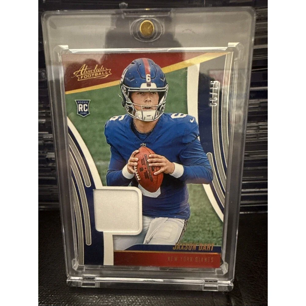 2025 Panini Absolute #ARM-JDT Jaxson Dart Absolute Rookie Materials  /99
